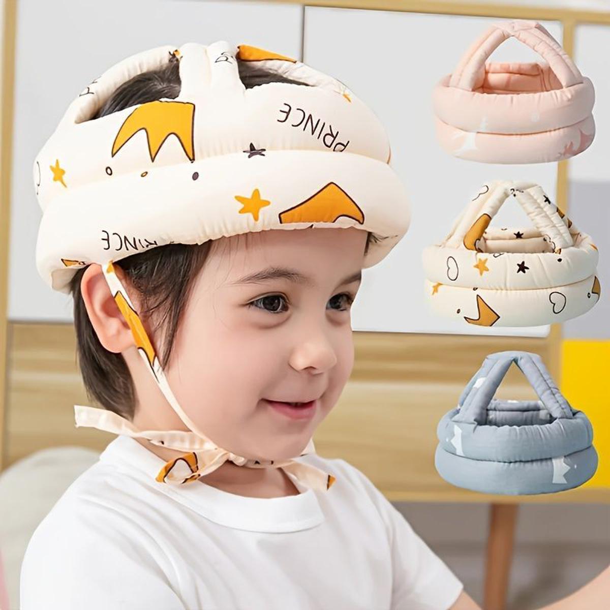 🤠Baby Toddler Baby Safety Helmet Head Protector Pillow Head Protection Pad🤠